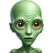 Alien sticker