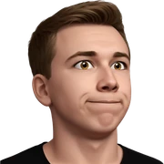 funny solo boy in black sticker