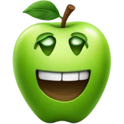 Rizz Apple sticker