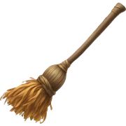 magic broomstick sticker