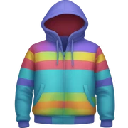 colorful clothing sticker