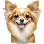 Longhair Chihuahua  sticker