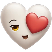 Heart in love sticker