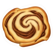 Cinnamon roll sticker