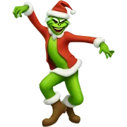 dancing grinch sticker