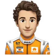 Lando Norris McLaren  sticker