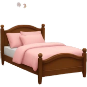 Cute bed sticker