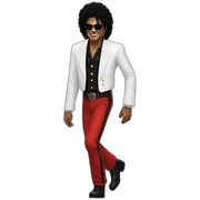 Mickel Jackson moon walk sticker