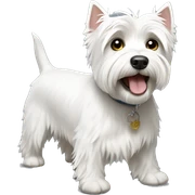 Westie sticker