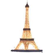 Eifell tower with lights sticker