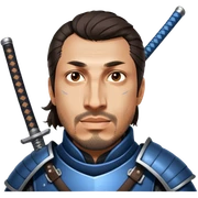 Samurai Defender sticker