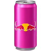 pink red-bull can sticker