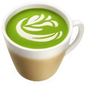 matcha latte sticker