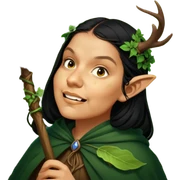 Forest Wizard sticker