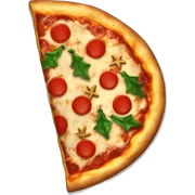 christmas pizza sticker