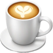 white coffee  sticker