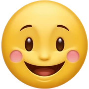emoji but hes is happy and laugh upside down sticker