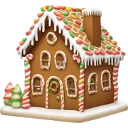 gingerbread house sticker