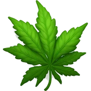 Weed nug sticker
