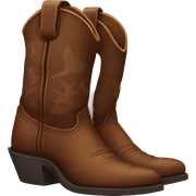 cowboy boots sticker