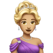 Prom queen sticker