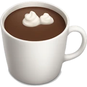 Cup of hot chocolate  sticker