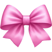 pink bow sticker
