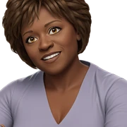 realistic portrait of female sticker