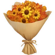 Autumn flour bouquet sticker