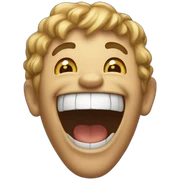 Laughing sticker