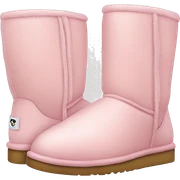 light pink uggs sticker
