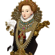 gemstone elegance in fine art sticker