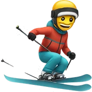 Ski  sticker