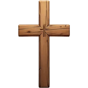 Cross sticker