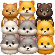 Animales tiernos sticker