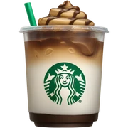 Starbucks iced coffee sticker