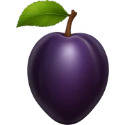 plum sticker