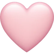 pastel pink heart sticker