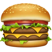 burger sticker
