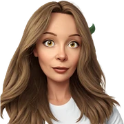 realistic portrait of a girl sticker
