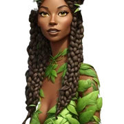 braided beauty in nature sticker