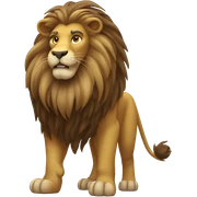 Lion sticker