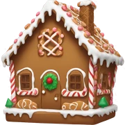 gingerbread house sticker