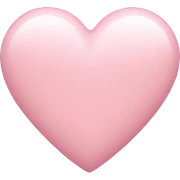 pastel pink heart sticker