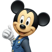 mickey sticker