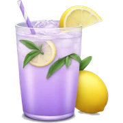 Lavender lemonade sticker