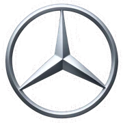 Mercedes benz logo sticker