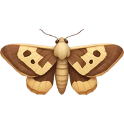 Moth sticker