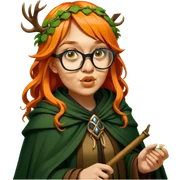 Forest Wizard sticker