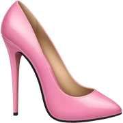 Pink heels sticker